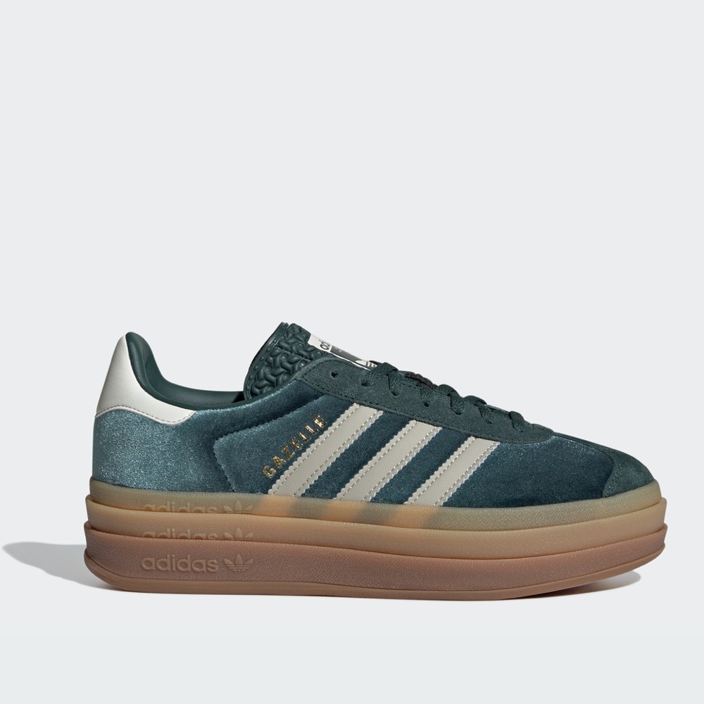 Adidas Originals Gazelle Bold Mineral Green Sneakers